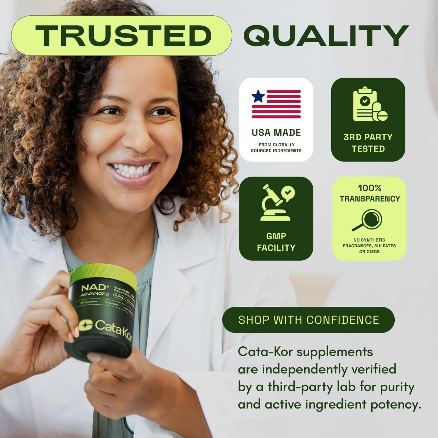 Cata-Kor NAD+ Supplement