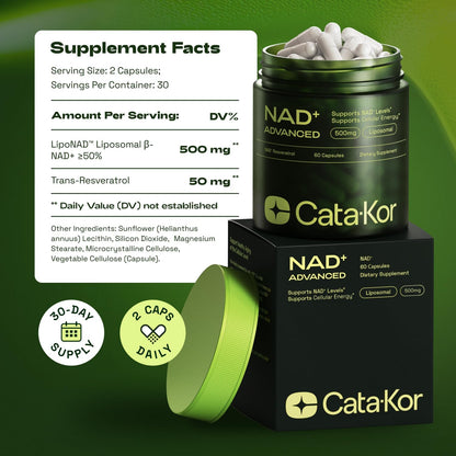 Cata-Kor NAD+ Supplement
